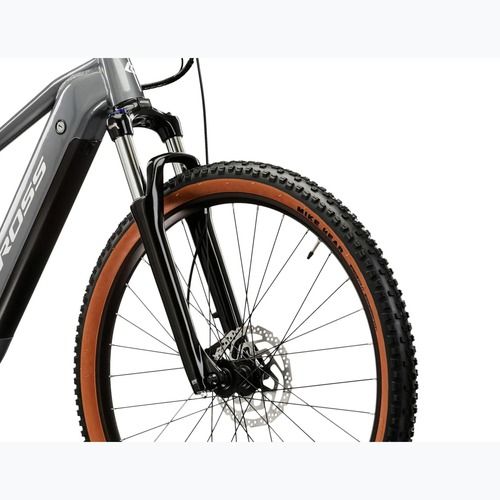Elektrický bicykel KROSS Hexagon Boost 1.0 522Wh grey/grey/gloss