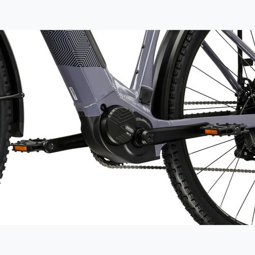 Elektrický bicykel KROSS Influx Suv Hybrid 1.0 820Wh LS gray/black/gloss