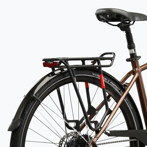 Trekingový bicykel KROSS Trans 5.0 brown/silver/gloss