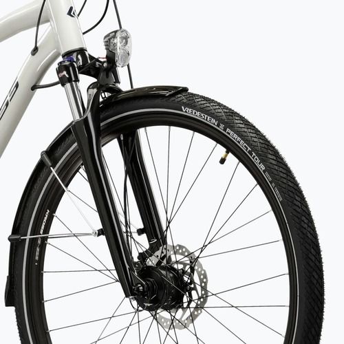 Trekingový bicykel KROSS Trans 5.0 grey/navy blue/gloss