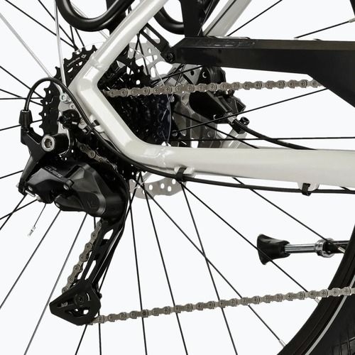 Trekingový bicykel KROSS Trans 5.0 grey/navy blue/gloss