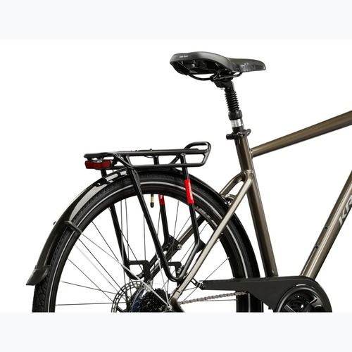 Trekingový bicykel KROSS Trans 4.0 brown/silver/gloss