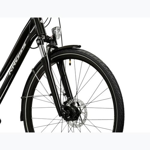 Dámsky trekingový bicykel KROSS Trans 4.0 In black/silver/gloss