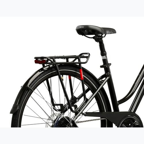 Dámsky trekingový bicykel KROSS Trans 4.0 In black/silver/gloss