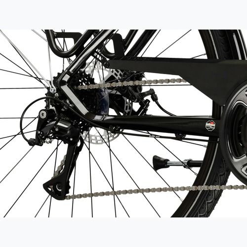 Trekingový bicykel KROSS Trans 3.0 black/grey/gloss