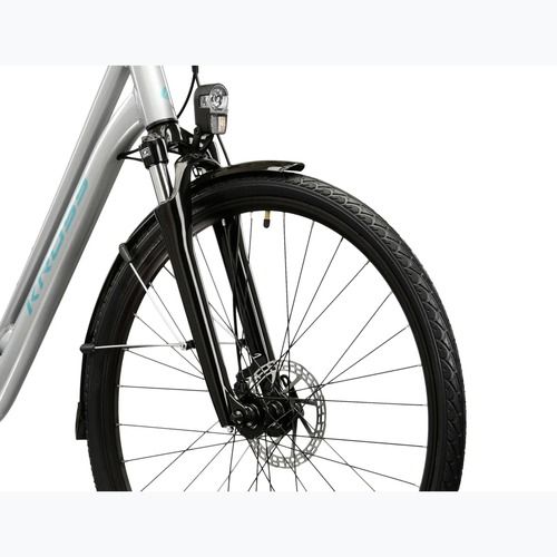 Mestský bicykel KROSS Sentio 3.0 silver/steel/gloss
