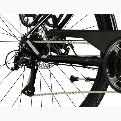 Mestský bicykel KROSS Sentio 3.0 black/silver/gloss