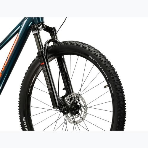 Juniorský bicykel KROSS Level Jr 5.0 turquoise/orange/gloss