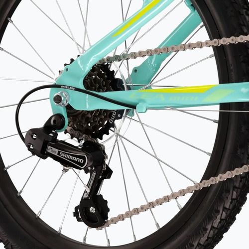Detský bicykel KROSS Lea Mini 2.0 celadon/lime/gloss