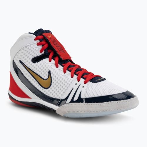 Boxerské topánky Nike Freek SE white/metallic gold/college navy