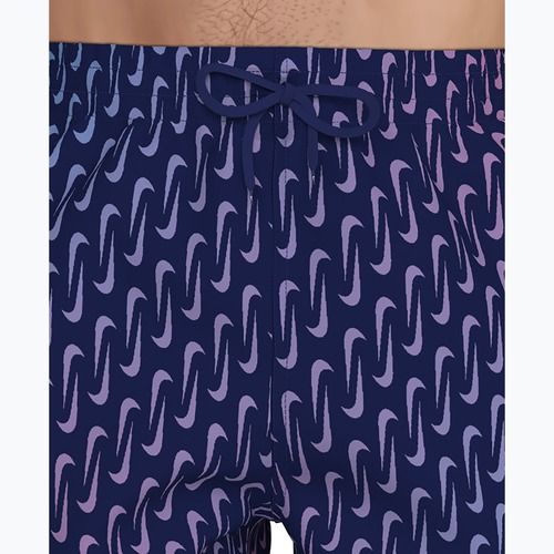 Pánske plavkové šortky Nike Breaker Swoosh 5" Volley midnight navy