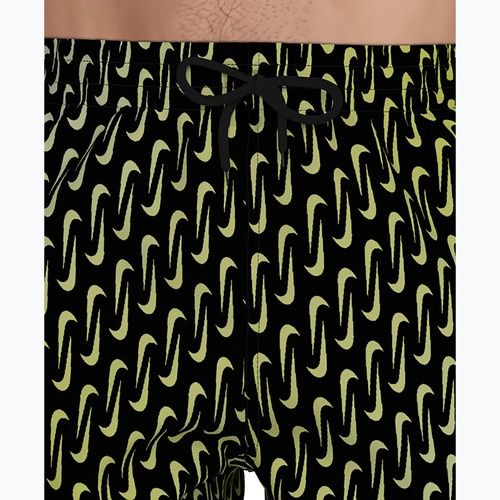 Pánske plavkové šortky Nike Breaker Swoosh 5" Volley black
