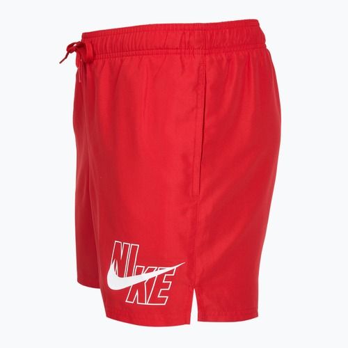Pánske plavkové šortky Nike Logo Lap 5" Volley university red