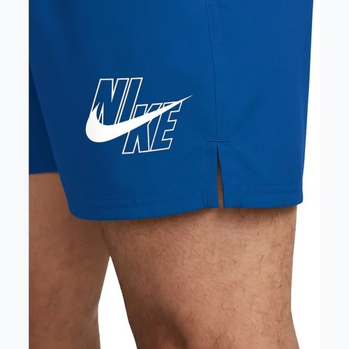 Pánske plavkové šortky Nike Logo Lap 5" Volley game royal
