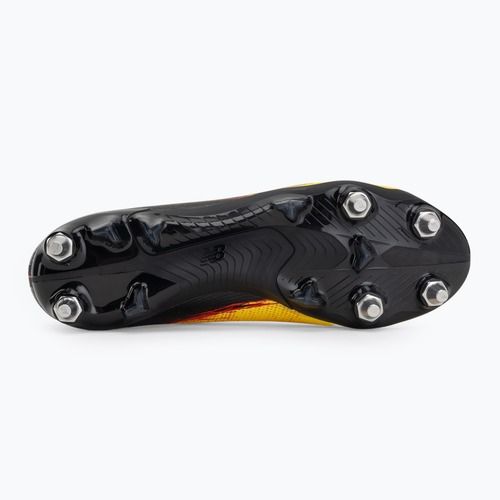 Buty piłkarskie New Balance Furon Elite V8 FG punch yellow/black 100/fire cracker