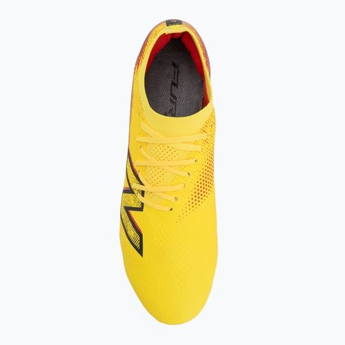 Buty piłkarskie New Balance Furon Elite V8 FG punch yellow/black 100/fire cracker