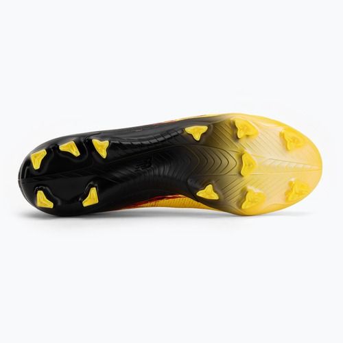 Futbalové kopačky New Balance Furon Elite V8 FG punch yellow/black 100/fire cracker