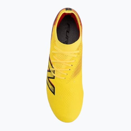 Futbalové kopačky New Balance Furon Elite V8 FG punch yellow/black 100/fire cracker