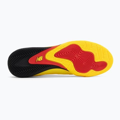 Futbalové kopačky New Balance Furon Pro V8 IN punch yellow/black 100/fire cracker