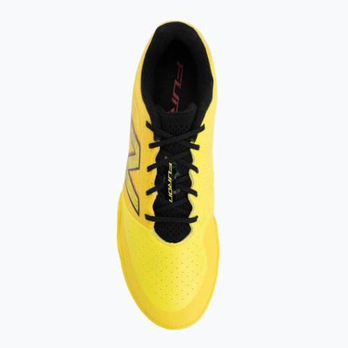 Futbalové kopačky New Balance Furon Pro V8 IN punch yellow/black 100/fire cracker