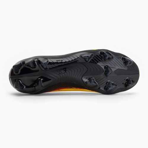 Futbalové kopačky New Balance Furon Team V8 FG punch yellow/black 100/fire cracker