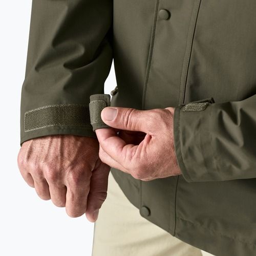 Pánska nepremokavá bunda Patagonia Outdoor Everyday Rain basin green