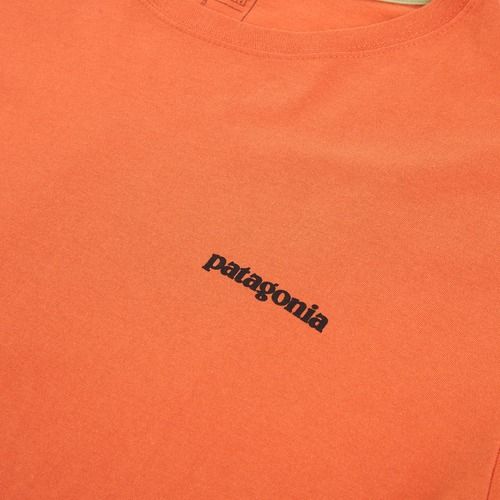 Pánske tričko Patagonia P-6 Logo coal orange