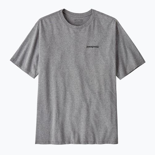 Pánske tričko Patagonia P-6 Logo Responsibili-Tee gravel heather
