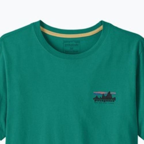 Pánske tričko Patagonia '73 Skyline gem green