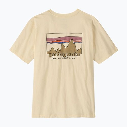 Pánske tričko Patagonia '73 Skyline undyed natural