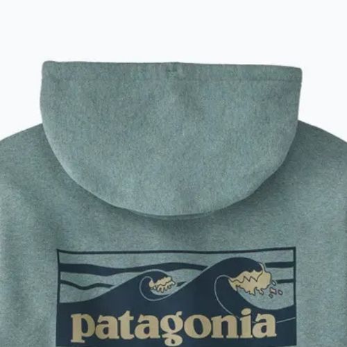 Pánska mikina Patagonia Boardshort Logo Uprisal Hoody blue sage
