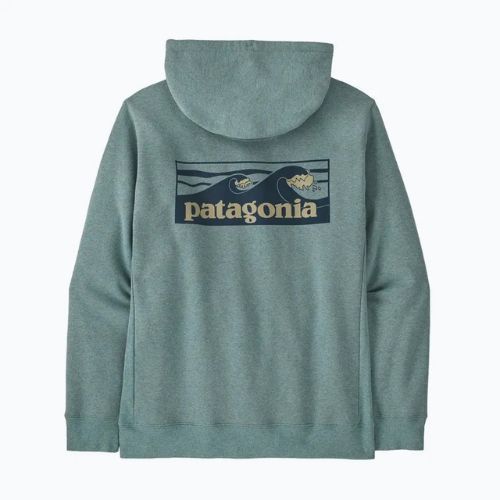 Pánska mikina Patagonia Boardshort Logo Uprisal Hoody blue sage