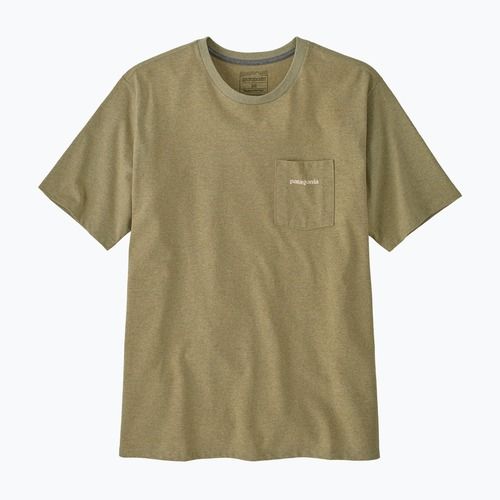 Pánske tričko Patagonia Boardshort Logo Pocket Responsibili gumtree green