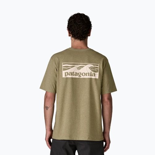 Pánske tričko Patagonia Boardshort Logo Pocket Responsibili gumtree green