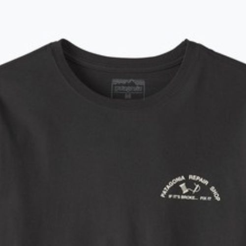 Pánske tričko Patagonia Repair Shop ink black