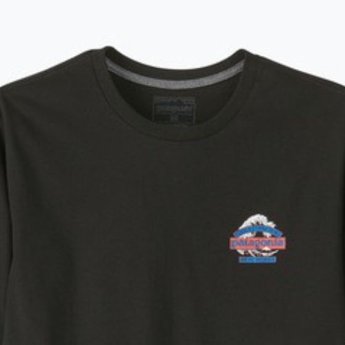 Pánske trekingové tričko Patagonia Great Waves Responsibili Tee black