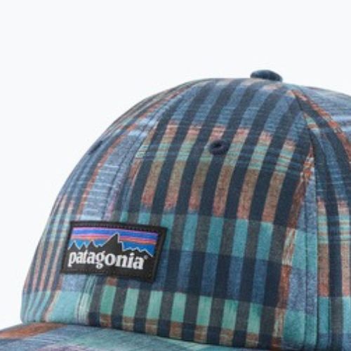 Šiltovka Patagonia P-6 Label Trad melt away/still blue