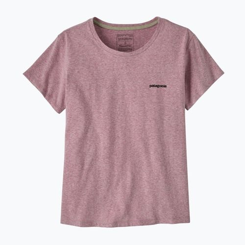 Dámske tričko Patagonia P-6 Logo Responsibili-Tee qulet violet