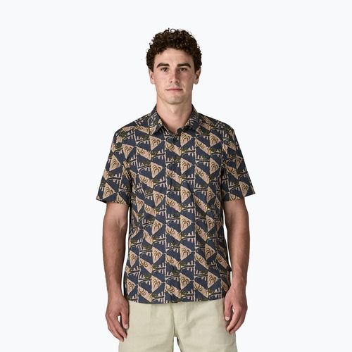 Pánska košeľa Patagonia Go To jaguar geo/dolomite blue