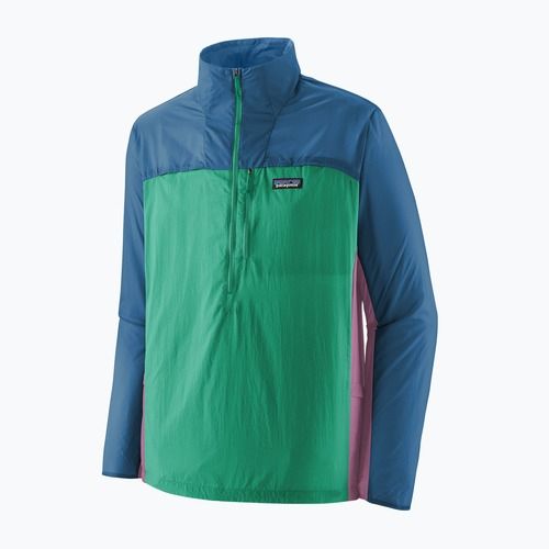 Pánska mikina Patagonia Houdini Stash 1/2-Zip aqua stone