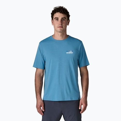 Pánske tričko Patagonia Capilene Cool Daily - '73 Skyline shore blue/light shore blue x-dye