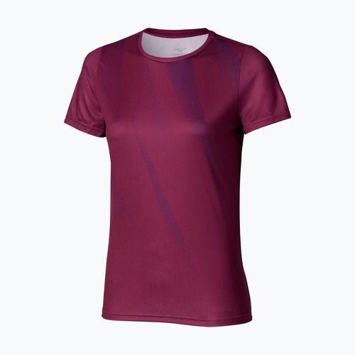 Dámske bežecké tričko Mizuno Core Graphic Tee dark purple