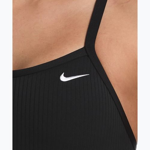 Dámske jednodielne plavky Nike Solid Racerback black