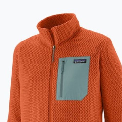 Pánska trekingová mikina Patagonia R1 Air coal orange