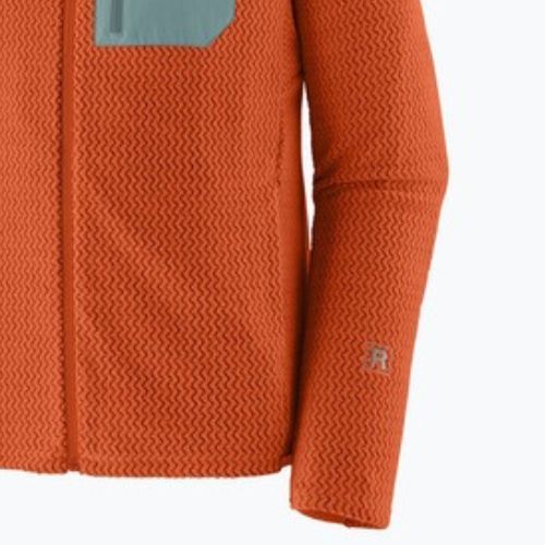 Pánska trekingová mikina Patagonia R1 Air coal orange