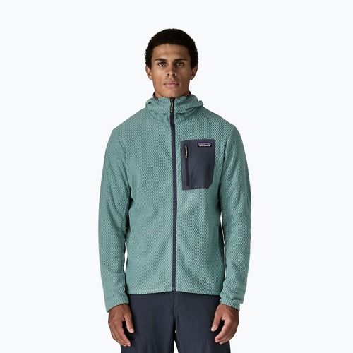 Pánska trekingová mikina Patagonia R1 Air Full Zip Hoody blue sage