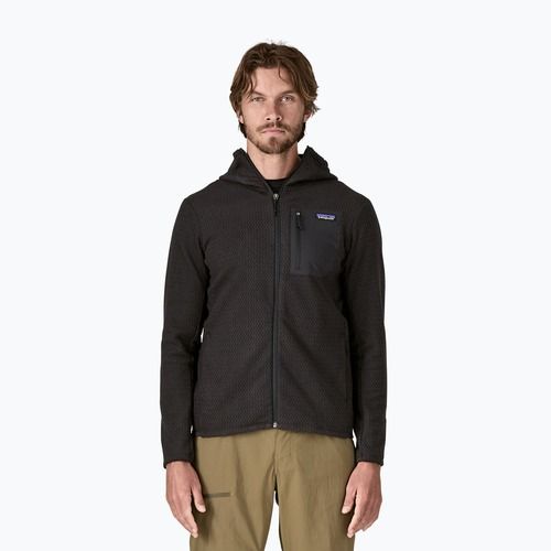 Pánska trekingová mikina Patagonia R1 Air Full Zip Hoody black