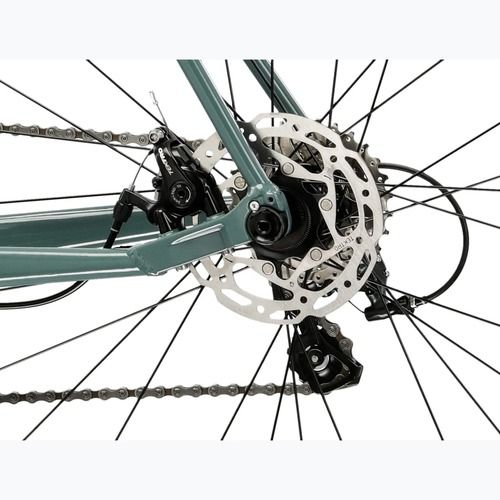 Cestný bicykel KROSS Vento 4.0 Green/Burgundy/Gloss