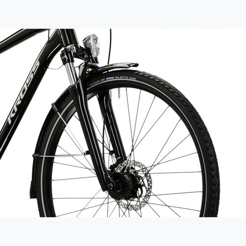 Pánsky trekingový bicykel KROSS Trans 7.0 Bg black/grey/gloss