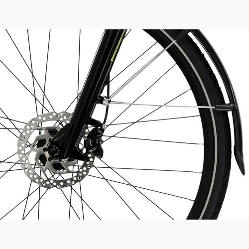 Pánsky trekingový bicykel KROSS Trans 7.0 Bg black/grey/gloss